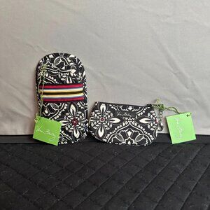 Vera Bradley Glasses Case (double eye) + Wallet Set